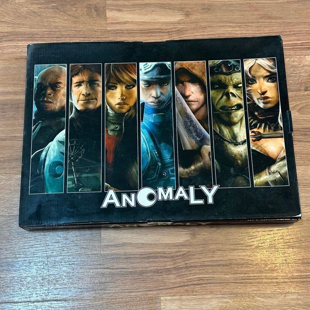 Anomoly Hard Cover Graphic Novel Book w/ Augmented Interactive Reality Artwork (
